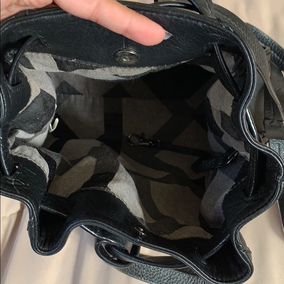 Black Leather Crossbody - Picture 4 of 4